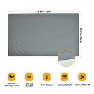 Super Large <b>Placemat</b> Big Size Water Drainage Reuse Silicone Mat 33.8inch Under Sink Storage Pad Silicone Mat - Product Image 2