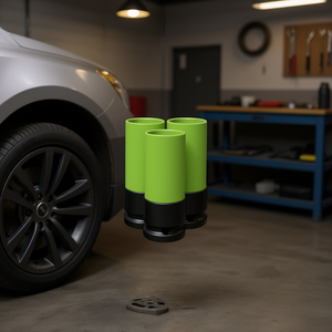 Outil de réparation de pneus, ensemble de manchons en plastique vert de 86 mm pour usage automobile - Product Image 3