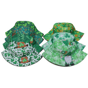 Logo personnalisé Vente en gros Cadeau de la Saint-Patrick Casquette irlandaise Souvenir Chapeau seau irlandais - Product Image 2