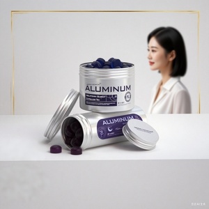 Medical-Grade Child-Resistant Air-Tight Cylindrical Engraving Aluminum Can <b>Pills</b> <b>Container</b> - Product Image 2