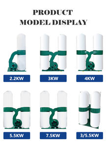 Промышленный пылеуловитель, бесшумная деревообрабатывающая машина, панельная пила, пылесборник 3000cfm - Product Image 2