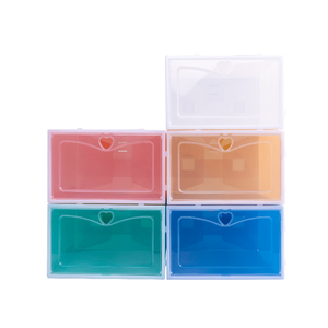 stackable Magnetic Clear Shoe Box Storage