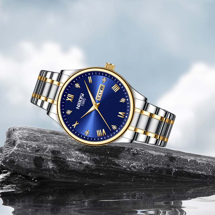 NIBOSI 2626 Unique China Mens Quartz Watch - Fashion & Business