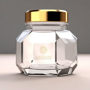 Tarro de Bakhur de Vidrio Borosilicato, Tarro de Vidrio Esmerilado, Tarros de Lujo para Mantequilla Corporal - Product Image 3