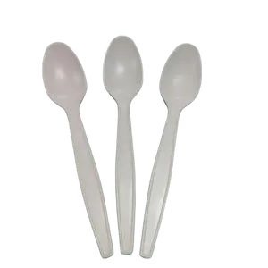 Bioplastic Dinnerware Cornstarch PSM Fork Spoon Knife Compostable Cutlery
