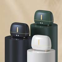 Nouvelle usine Simulation 3D Flamme Aroma Diffuseur 5V USB Ultrasonic Fire humidificateur d'air avec veilleuse pour table de bureau à domicile