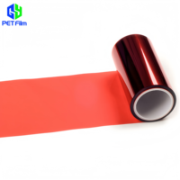 Film PET polyester résistant aux hautes températures GY, laminage souple torsadé en rouge pour l'impression, caractéristique anti-humidité
