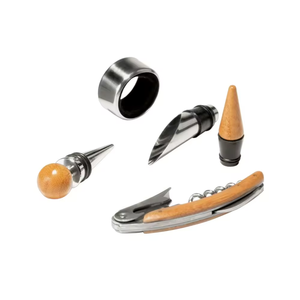 Nuevo Sacacorchos de <span class=keywords><strong>Vino</strong></span> con <span class=keywords><strong>Caja</strong></span> Redonda de Cuero y Asa, en <span class=keywords><strong>Caja</strong></span> de Regalo - Product Image 5