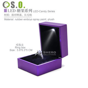 กล่องไฟ LED สำหรับเครื่องประดับ ผลิตจากโรงงาน รับทำตามขนาด กล่องใส่แหวนเพชรพร้อมโลโก้ กล่องใส่สร้อยข้อมือแบบมีไฟ กล่องใส่สร้อยคอ - Product Image 1