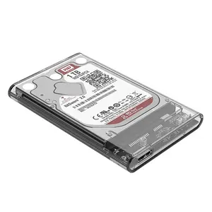 Orino — boîtier Transparent pour disque dur SSD et disque dur, 2.5 pouces, nouveauté