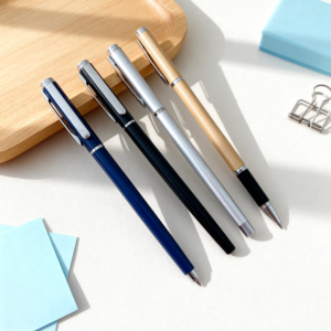 Stylo Gel Métallique de Haute Qualité avec Encre Pailletée Noire, Pointe de 0,7 mm, Non Effaçable, Disponible en Gros – Idéal pour la Promotion - Product Image 2