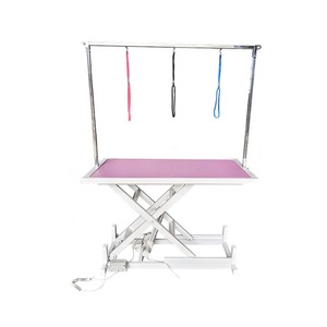 Table de toilettage professionnelle pour chiens en acier inoxydable 304 avec suspension par câble, design moderne multifonctionnel, marque EJL - Product Image 4
