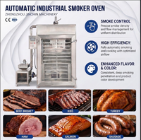 Four de fumage industriel professionnel de haute qualité pour saucisses, viande et poisson, capacité 250L