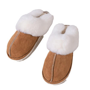 Stock disponible, nouvelles pantoufles Eva 2024, douces et moelleuses, confortables, chaudes pour l'hiver, pantoufles en peluche confortables pour femmes - Product Image 1