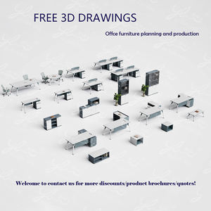 Bureau exécutif fabricants OEM gestionnaire MDF <span class=keywords><strong>Table</strong></span> de bureau bureau bureau nouvelle mode Simple moderne en panneau de mélamine - Product Image 6