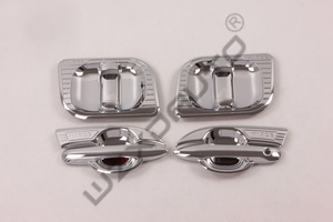 WZXD <b>Chrome</b> Kit Part Handle Cover Bowl Lamp Cover Mirror Frame Accessories 2019 for Hiace - Product Image 4