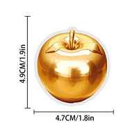 50 autocollants décoratifs transparents en vinyle PVC découpés, style rétro doré, imperméables, pour bouteilles et ordinateurs portables, personnalisables