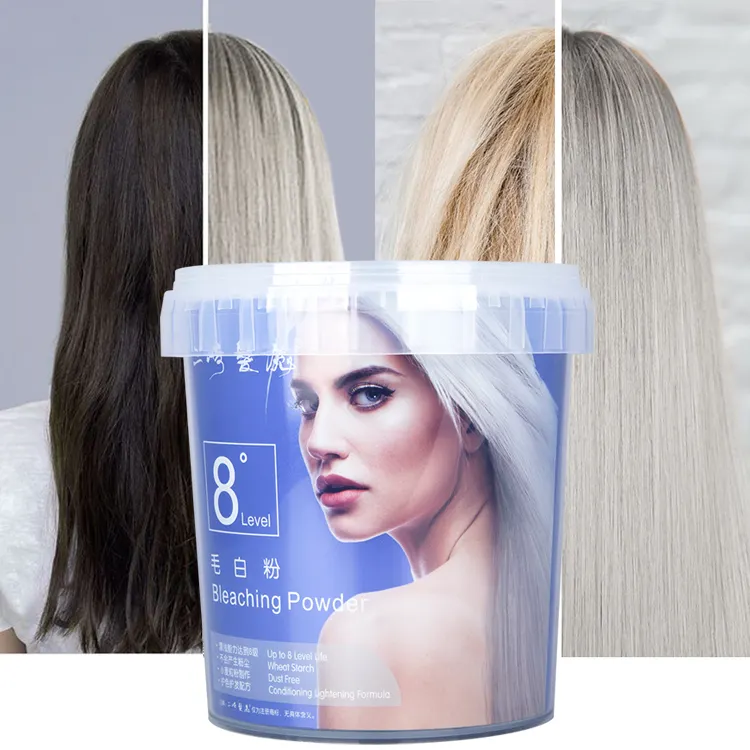 Chaoba Salon Professional Custom OEM/ODM Private Label Bulk Up To Level 9 Blue Pink White Hair Bleaching Powder