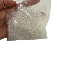 Granulés de colle à la kératine composite italienne de qualité supérieure, 1 kg/sac, transparents, pour extensions de cheveux I Tip/U-tip