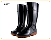 Bottes de pluie industrielles économiques en PVC pour homme, hauteur genou, non de sécurité, imperméables, antistatiques, respirantes, lumineuses, pour l'automne