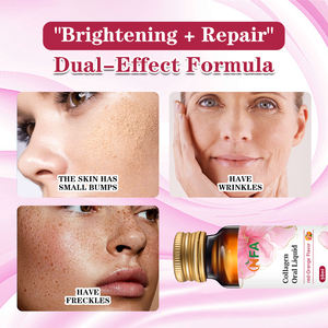 Bebida de Colágeno con Péptidos de Colágeno de Belleza de Marca Propia, Líquido Oral con Vitamina C, Sabor a Naranja Roja, Ilumina y Repara la Piel - Product Image 4