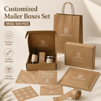 Boîtes d'emballage personnalisées pour envois postaux, boîtes d'expédition en carton ondulé, boîtes en papier imprimées mat, pour le commerce électronique et le transport