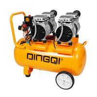 Compresseur d'air électrique industriel sans huile DingQi 0,8 Mpa 50 L 1600 W haute pression