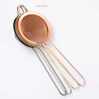 Passoire à thé en maille personnalisée, tamis à matcha, élégant tamis en acier inoxydable à mailles fines, tamis à poudre de thé, tamis à thé