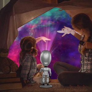 Nhiều Màu Hiện Đại Xoay Người Ngoài Hành Tinh Đèn Máy Chiếu Với Điều Khiển Từ Xa <span class=keywords><strong>LED</strong></span> Biển Sóng Ánh Sáng Sao Ánh Sáng Ban Đêm Cho Phòng Ngủ - Product Image 4