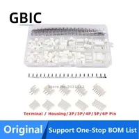 460 pièces XH 2.54mm JST Connecteur Kit 2.54mm Femelle Mâle Terminal/Logement 2P/3P/4P/5P/6P Pin Logement Composants Électroniques