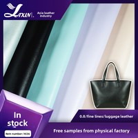Cuir PU souple de 0,8 mm avec motif gaufré et dos brossé effet suède - Modèle H536 pour sacs à main, portefeuilles, canapés et articles d'ameublement
