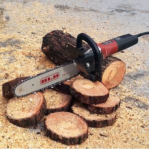 เครื่องเจียร์มุมอเนกประสงค์แบบมือถือ 220V พร้อมเลื่อยโซ่ สำหรับใช้ในบ้าน เลื่อยตัดไม้ รับผลิตตามแบบ OEM พร้อมใบรับรอง REACH - Product Image 5