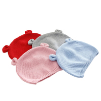 Gorro de Punto para Bebé de Invierno, Personalizado OEM ODM, 100% Algodón, con Logotipo Personalizado, Gorro de Invierno para Recién Nacido