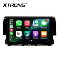 Reproductor Multimedia para Automóvil Android de 9 Pulgadas para Honda Civic 2015-2022, Octa Core, 4+64 GB, Pantalla IPS, EQ, DSP, Interfaz de Usuario Múltiple, CarPlay, CE-XTRONS