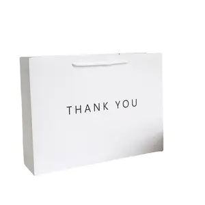 Extra large reusable cardboard clothing packaging bag custom luxury gift paper shopping bags with your own logos