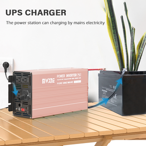<span class=keywords><strong>Inverter</strong></span> UPS per Elettrodomestici 2000W, <span class=keywords><strong>da</strong></span> CC <span class=keywords><strong>12V</strong></span> <span class=keywords><strong>a</strong></span> CA <span class=keywords><strong>220V</strong></span>, 1000W 1500W 3000W, Onda Pura con Caricabatterie - Product Image 6