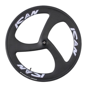 700C <span class=keywords><strong>bici</strong></span> da strada anteriore 3 razze graffatrice 3 s ruote posteriori Graffatrice del carbonio wheelset Disco fit for road TT della <span class=keywords><strong>bici</strong></span> - Product Image 5