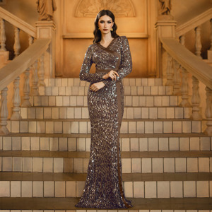 Brown Sequin Dress China Trade,Buy China Direct From Brown Sequin Dress  Factories at Alibaba.com