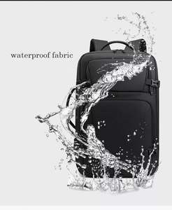 Sac à dos d'affaires de luxe en nylon pour hommes OEM, léger, tendance, imperméable, intelligent, avec port USB, sac à dos pour ordinateur portable avec logo, mochilas - Product Image 3