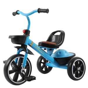 2023 triciclo infantil de 3 ruedas para niños en rupias Simple Mini Triciclo de bicicleta pequeño para niños para bebé niña Niño con bonita cesta trasera - Product Image 2