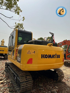 Excavadora hidráulica de cadenas Komatsu PC120-8 de 12 toneladas usada para ingeniería agrícola y municipal - Product Image 4