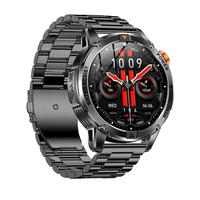 Montre connectée AK93 pour hommes, écran AMOLED 1,53 pouces, batterie 1000 mAh, puce 8773EWE, mémoire 128 Mo, Bluetooth 5.2, assistant vocal IA, appels, plus de 100 sports, IP68