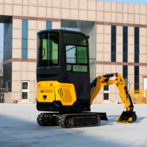 Mini Excavadora Multifuncional con Brazo Giratorio Lateral y Cabina - Product Image 6