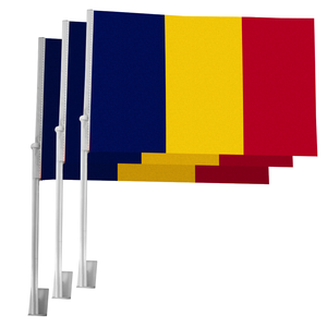 Profesional personalizado duradero poliéster vinilo buena calidad Digital banderín aluminio personalizar una bandera de <span class=keywords><strong>Chad</strong></span> deportes bandera - Product Image 5