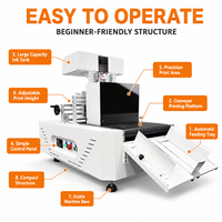 Imprimante numérique jet d'encre haute vitesse à passage unique pour l'impression de sacs en papier, boîtes à pizza, carton et supports vierges pour gobelets en papier