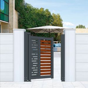 Puertas y <span class=keywords><strong>Portones</strong></span> Correderos de Aluminio de Alta Calidad Prima - Diseño Personalizado <span class=keywords><strong>para</strong></span> Apartamentos, Uso en <span class=keywords><strong>Exteriores</strong></span>, Anticorrosión, Moderno - Product Image 4