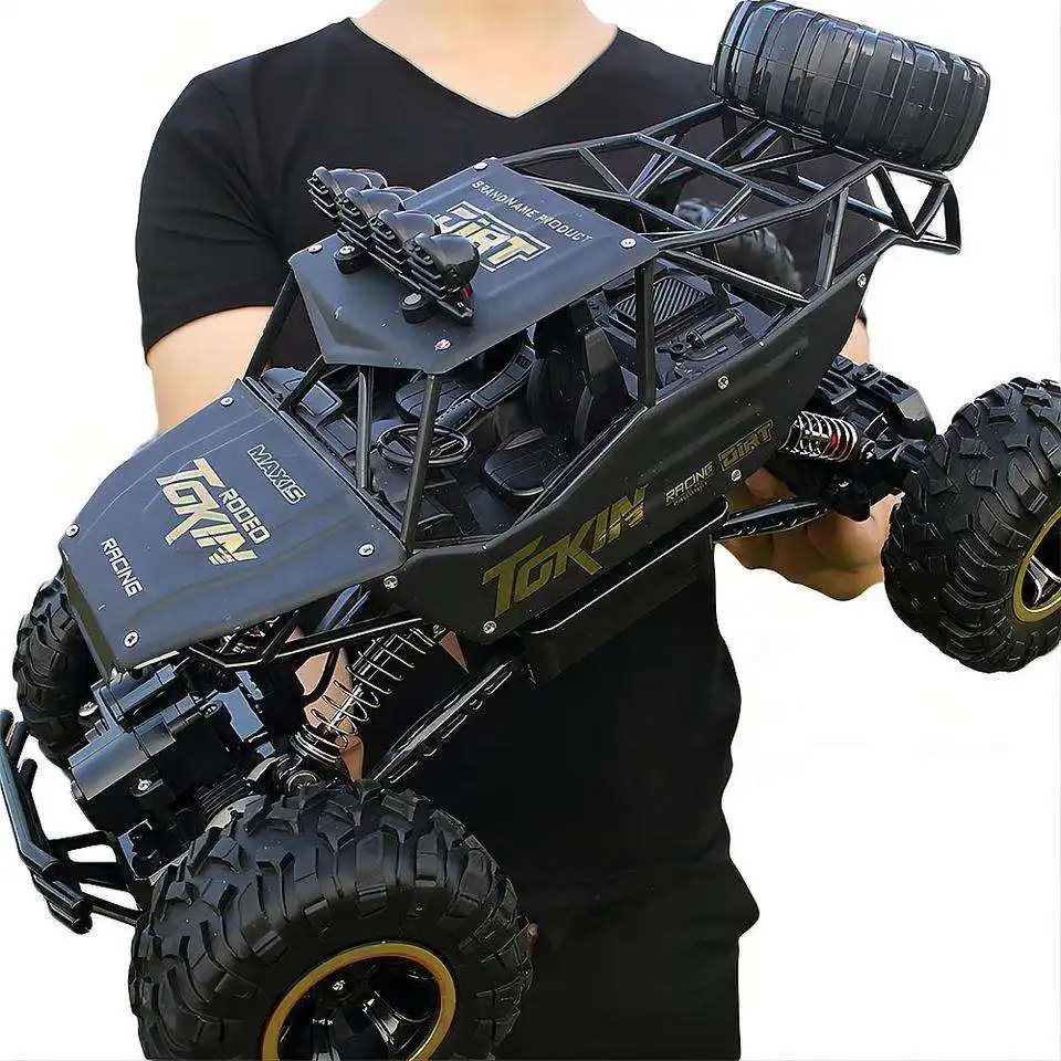 रेडियो नियंत्रण खिलौने गर्म बिक्री आर सी कार 4WD मिश्र धातु आर सी चढ़ाई कार उच्च गति ऑफ सड़क वाहन रिमोट कंट्रोल रेसिंग कार के लिए लड़कों