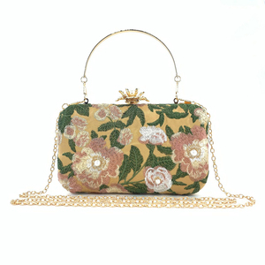 Nouveau spot broderie à la main perlé <span class=keywords><strong>sac</strong></span> de soirée <span class=keywords><strong>sac</strong></span> à main dames rétro perle banquet <span class=keywords><strong>sac</strong></span> de soirée <span class=keywords><strong>sac</strong></span> pour femmes - Product Image 5
