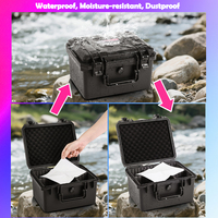 Boîte de rangement pour cartes de sport en plastique rigide imperméable, personnalisée, pour cartes de collection classées PSA, boîte de protection pour le transport