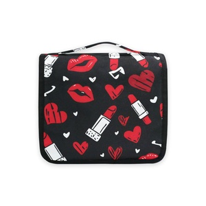 Customized Logo Design Portable Waterproof Hanging Toiletry Bag Travel Bags Large Capacity Outdoor Travel Cosmetic Bags - Product Image 2
